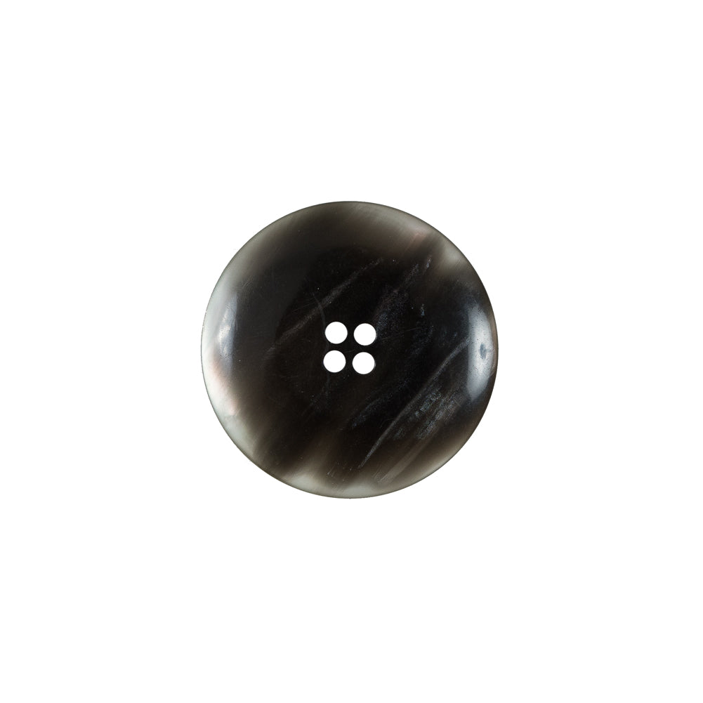 Gray Iridescent Plastic Button - 28L/18mm Detail