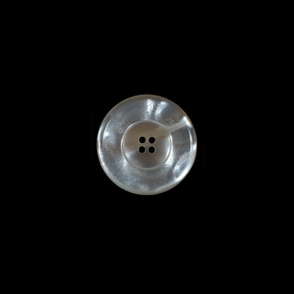 Beige Iridescent Plastic Button - 20L/12.5mm