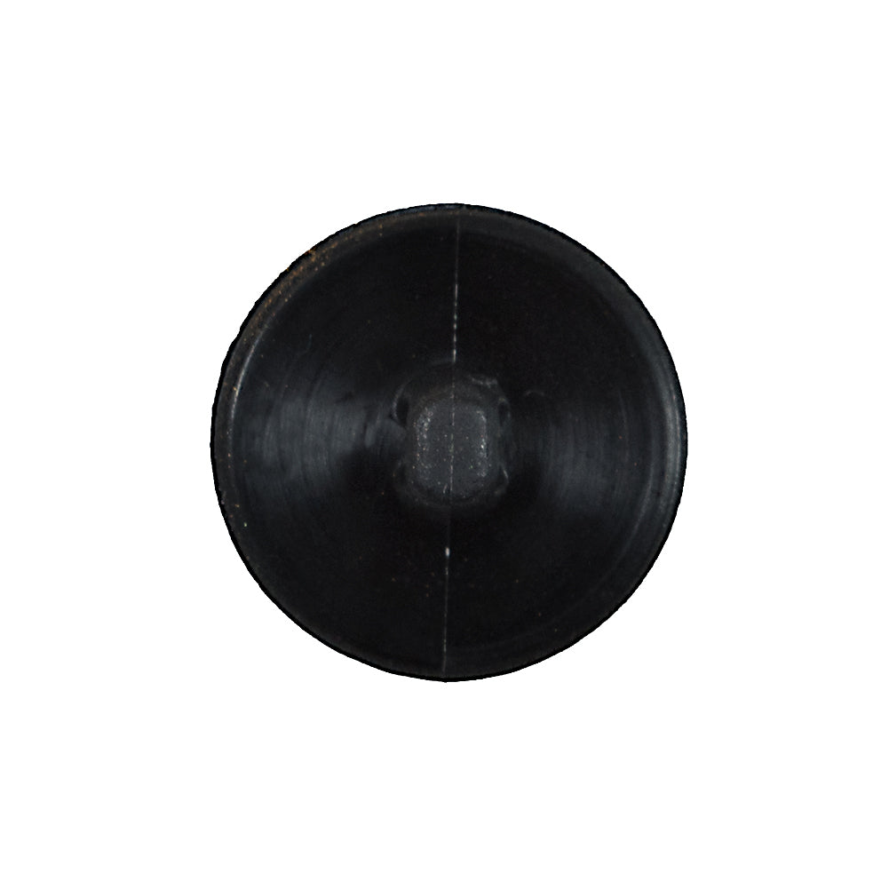 Italian Black and Gold Etched Ombre Button - 36L/22mm - Detail