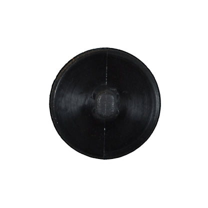 Italian Black and Gold Etched Ombre Button - 36L/22mm - Detail