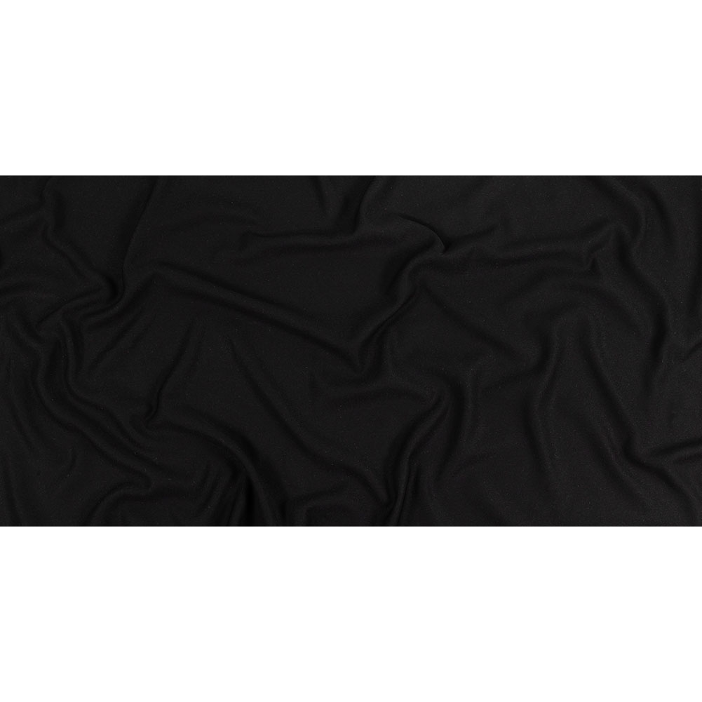 Black Stretch Polyester Woven Full