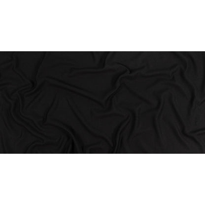Black Stretch Polyester Woven Full