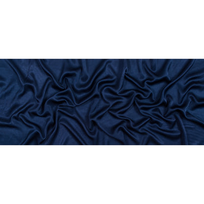 Dark Blue Stretch Crepe Back Satin Full