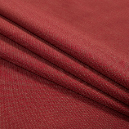 Red and Green Stretch Polyester Woven Folded