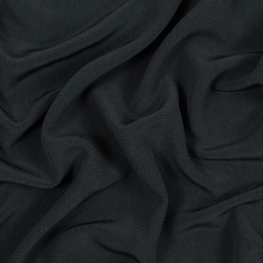 Forest Green Hammered Satin
