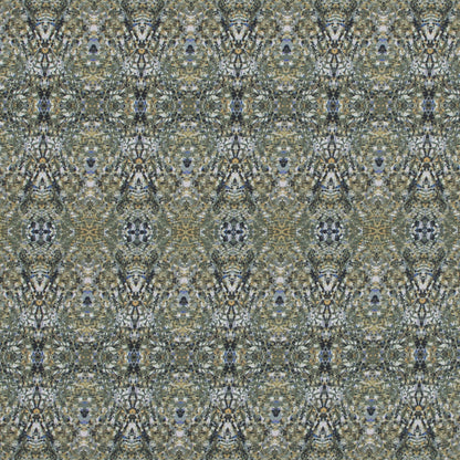 Italian Olivine Kaleidoscopic Digitally Printed Stretch Polyester