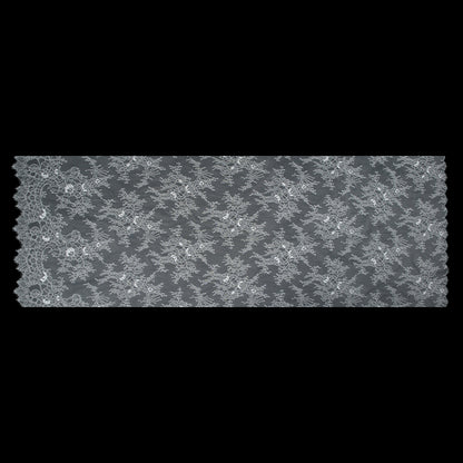 Carolina Herrera Ivory Floral Chantilly Lace - Full