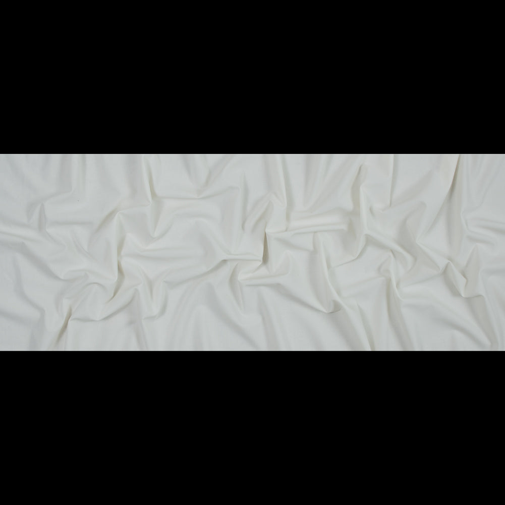 Ivory Stretch Worsted Wool Suiting Full