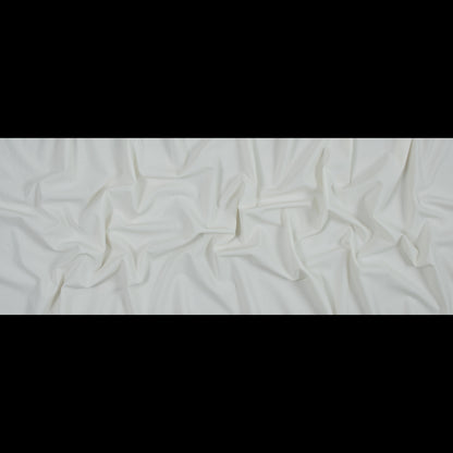 Ivory Stretch Worsted Wool Suiting Full