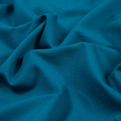 Oceanic Blue Stretch Double Knit Detail