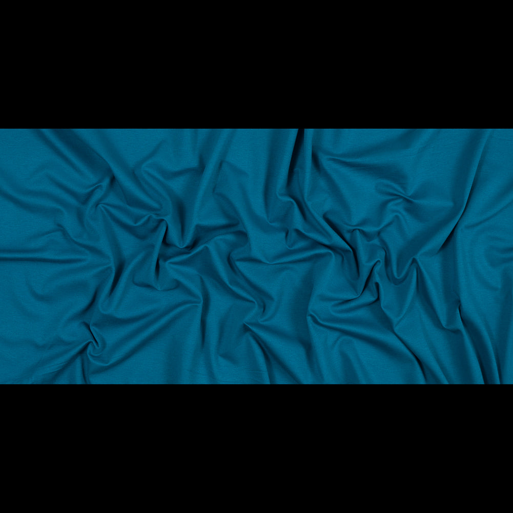 Oceanic Blue Stretch Double Knit Full
