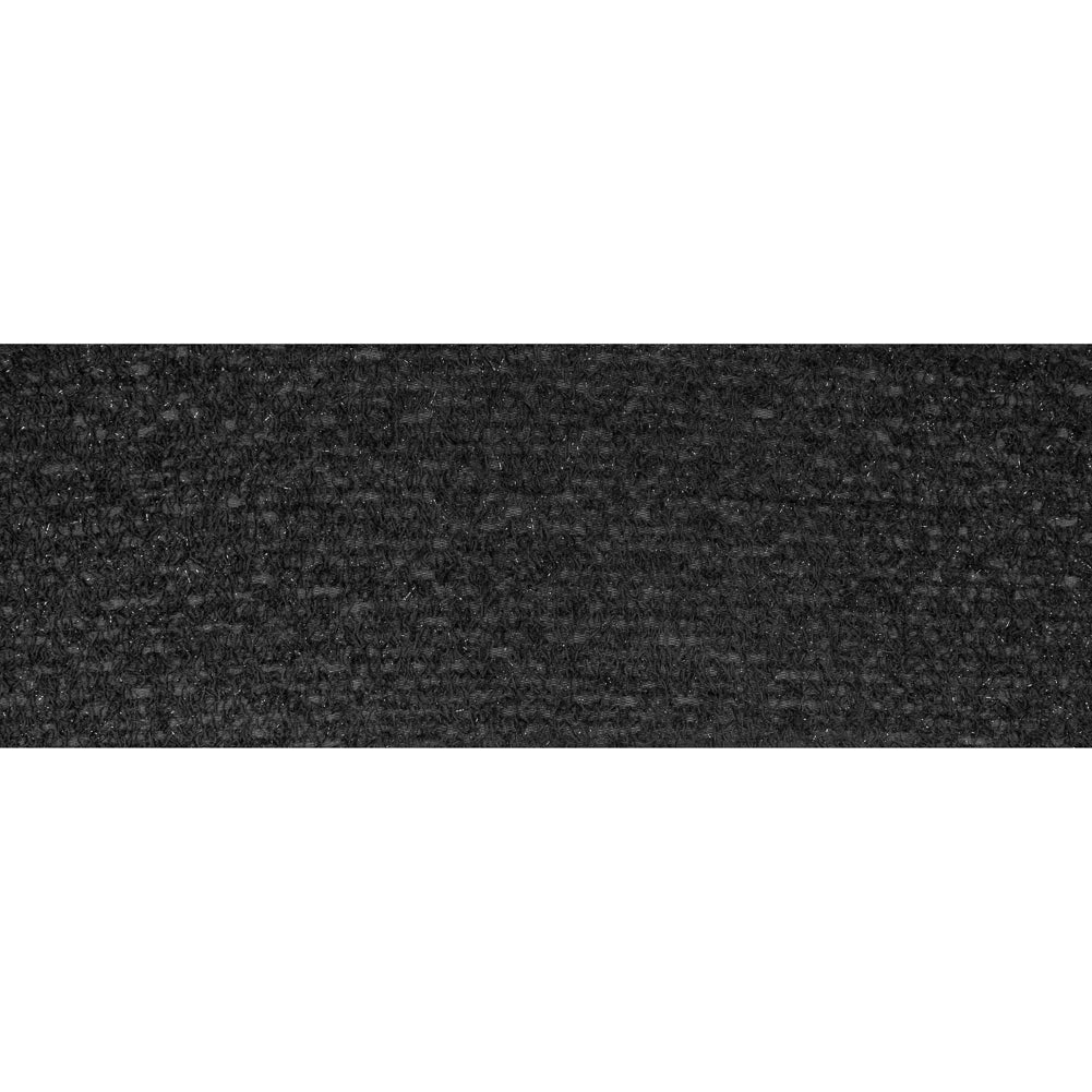 Black Fringed Stretch Knit Full