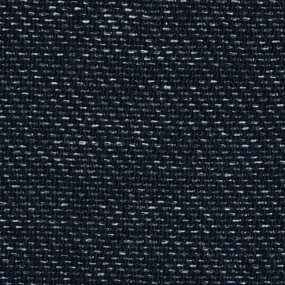 0.5 Yard of Navy and White Cotton Tweed Detail