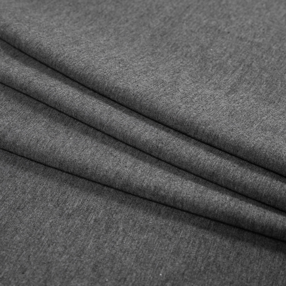 Heather Gray Modal Jersey Folded