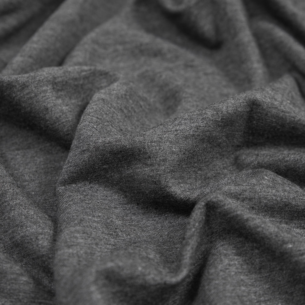 Heather Gray Modal Jersey Detail
