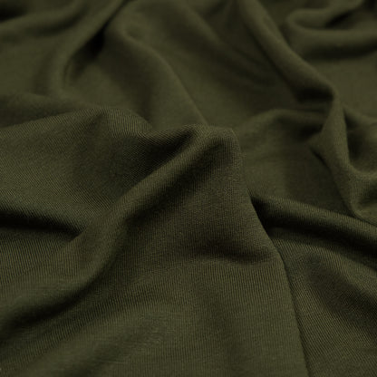 Fatigue Green Modal Jersey - Detail