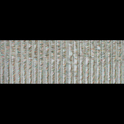 Optic White and Multicolor Eyelash Fringe Fabric - Full