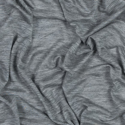 Light Heathered Gray Rayon Jersey