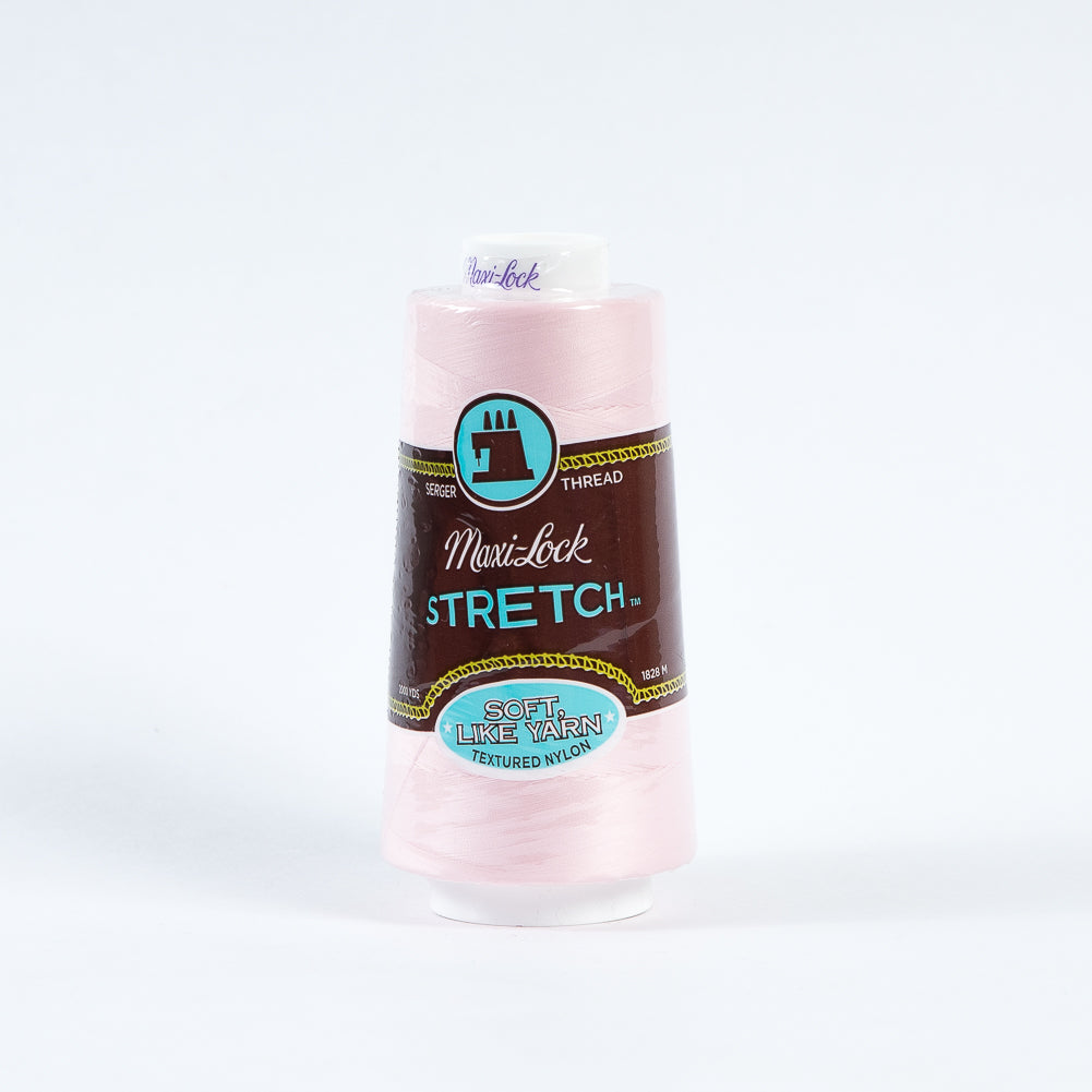 Maxi-Lock Stretch Serger Thread 2000yds - Pink