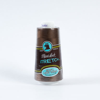 Maxi-Lock Stretch Serger Thread 2000yds - Brown