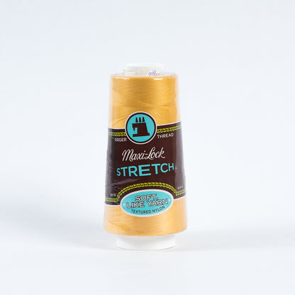 Maxi-Lock Stretch Serger Thread 2000yds - Gold