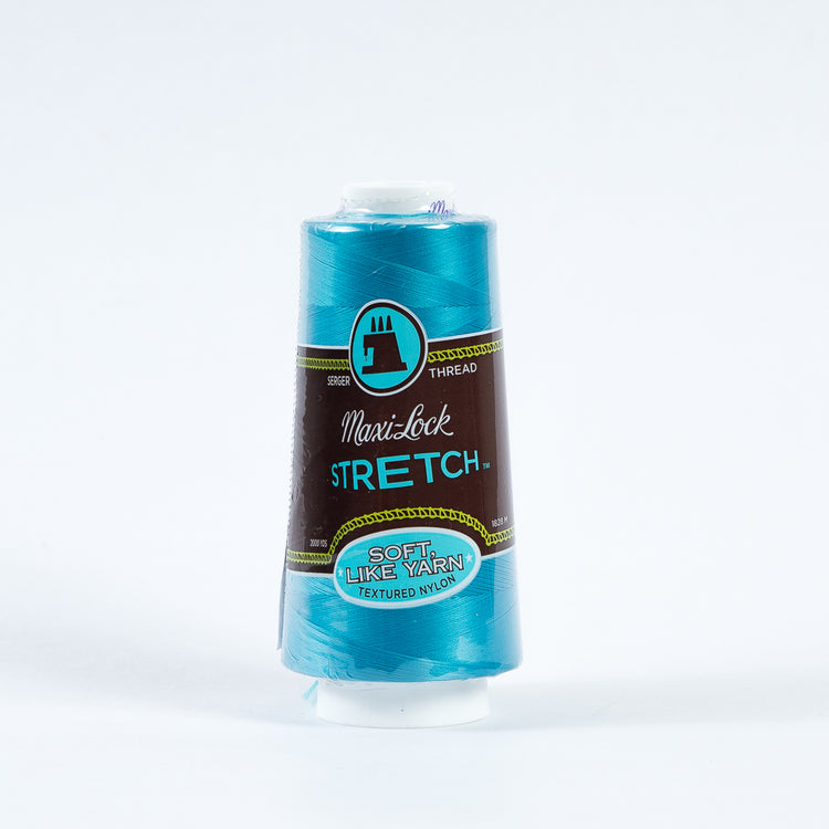 template--25130090922057__main-Maxi-Lock Stretch Serger Thread 2000yds - Radiant Turquoise