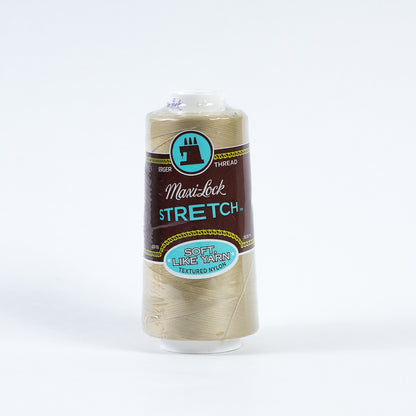 Maxi-Lock Stretch Serger Thread 2000yds - Khaki