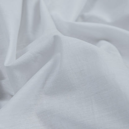 Helmut Lang Optic White Tissue Weight Cotton Poplin Detail