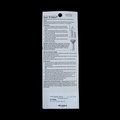 Dritz Twist 'N Select Needle Storage Tube - Detail
