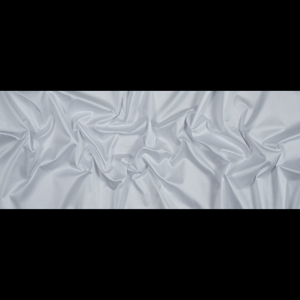White Sea Island Cotton Sateen Folded