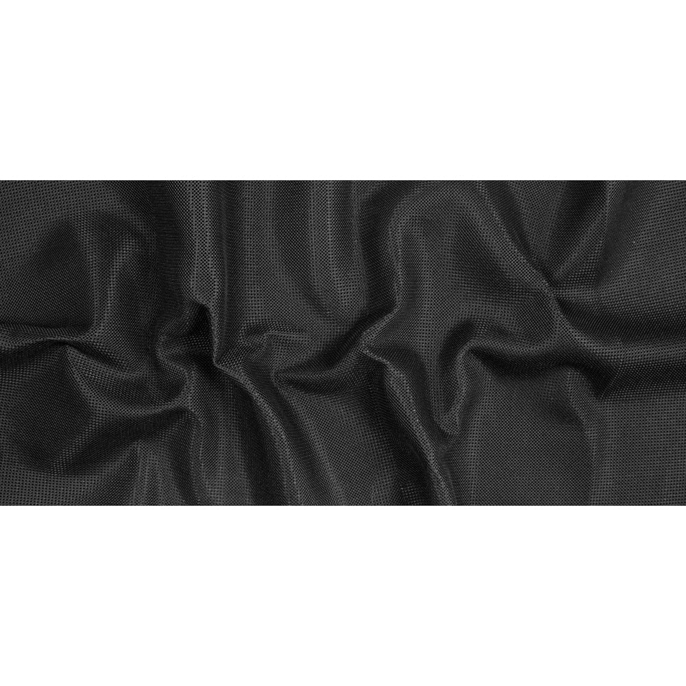 Black Novelty Spacer Mesh Folded