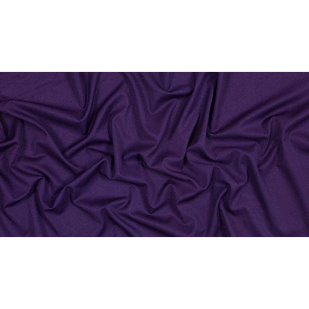 Majesty Purple Stretch Twill Wool Suiting Full
