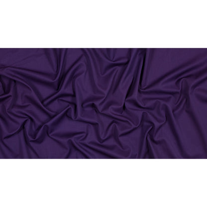 Majesty Purple Stretch Twill Wool Suiting Full