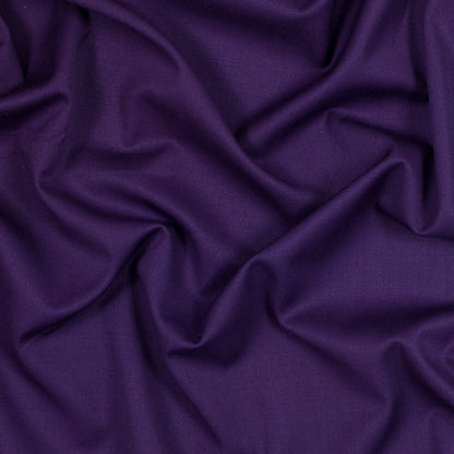 Majesty Purple Stretch Twill Wool Suiting
