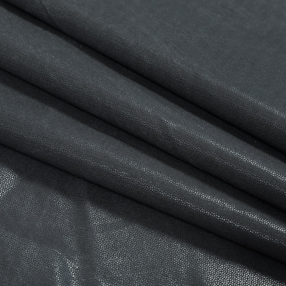 Helmut Lang Charcoal Cotton Fusible Folded