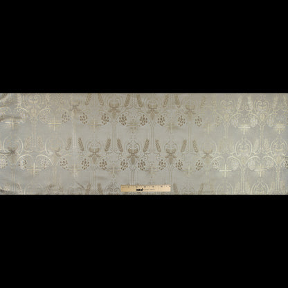 Metallic Gold and Beige Vestment Jacquard Full