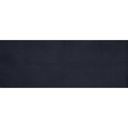 Navy Square Quilted Coating Full