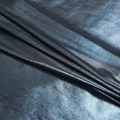 Metallic Steel Stretch Lame Detail