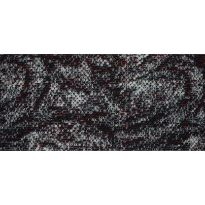 Orange, Red and Black Speckled Wool Knit Full
