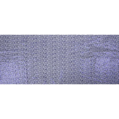 Netting with All-Over Circle Baby Sequins - Purple Folded