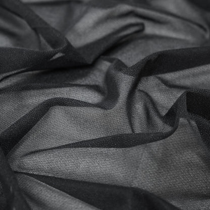 Black Single-Sided Fusible Interlining Detail