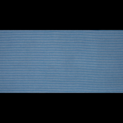 Theory Country Blue and White Shadow Striped Cotton Lawn Full