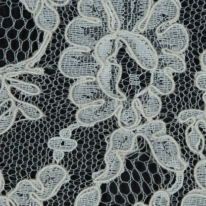 Birch Floral Corded Lace Detail