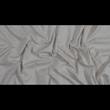 Natural Lightweight Cotton Swiss Dot Full
