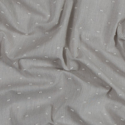 Natural Lightweight Cotton Swiss Dot
