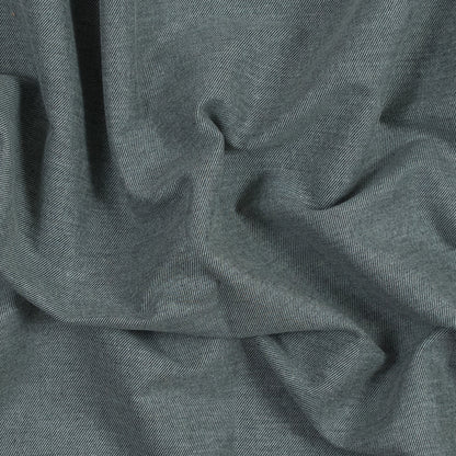 Oatmeal and Gray Double-Faced Brushed Cotton Twill
