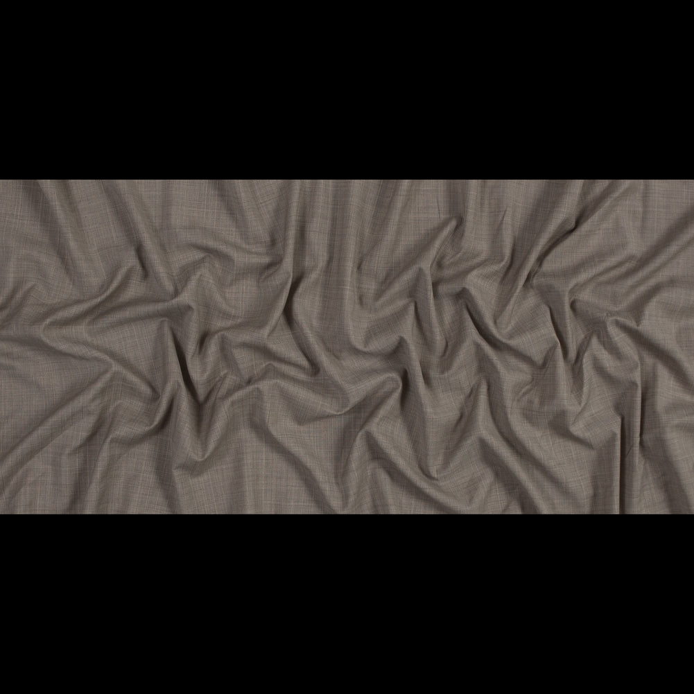 Winter Twig Striped Lightweight Wool Woven with Give Full