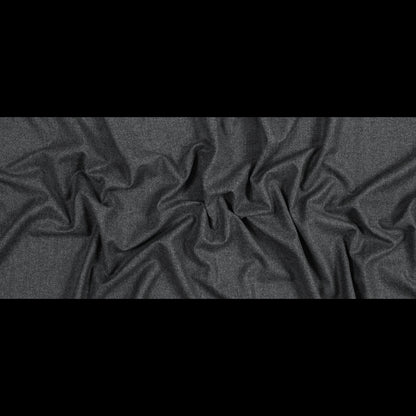 Heathered Gray Wool Suiting Full