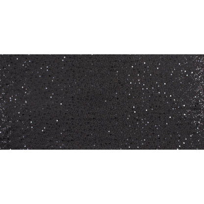 Pewter Jersey Knit Covered in Circle and Baby Sequins Full