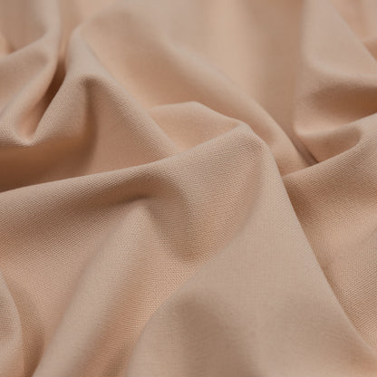 Peach Stretch Cotton Woven Detail